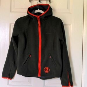 American Eagle Fleece jacket, Dark Green, Small, VGUC